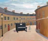 Piano in Keystone Crescent  by Mychael Barratt PRE